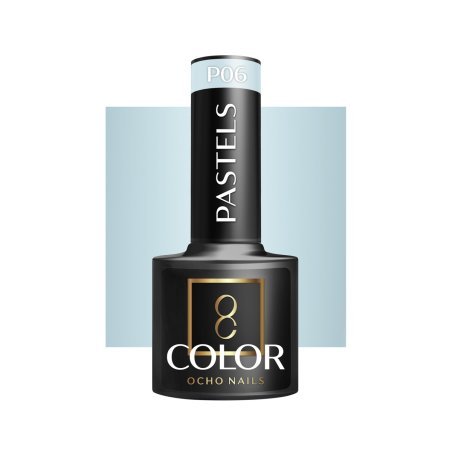 Hybride nagellak OCHO NAILS Pastels P06 5 g voor professionele manicure met verzorgde, duurzame salonafwerking