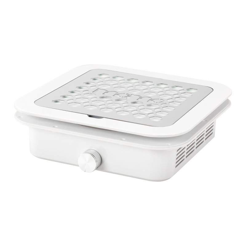 Inbouwstofafzuiger Momo P30 60W wit voor professionele nagelstudio, beautysalon en praktijkwerk met meer werkcomfort