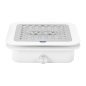 Inbouwstofafzuiger Momo P30 60W wit voor professionele nagelstudio, beautysalon en praktijkwerk met meer werkcomfort