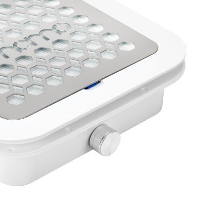 Inbouwstofafzuiger Momo P30 60W wit voor professionele nagelstudio, beautysalon en praktijkwerk met meer werkcomfort