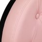 Barberstoel Gabbiano President roze en zwart voor professionele kapsalons, barbershops en comfortabele klantenpositionering