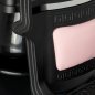 Barberstoel Gabbiano President roze en zwart voor professionele kapsalons, barbershops en comfortabele klantenpositionering
