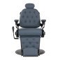 Barber's chair Gabbiano Francesco graphite with a black base second class