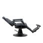 Barber's chair Gabbiano Francesco graphite with a black base second class
