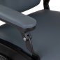 Barber's chair Gabbiano Francesco graphite with a black base second class