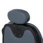 Barber's chair Gabbiano Francesco graphite with a black base second class