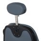 Barber's chair Gabbiano Francesco graphite with a black base second class