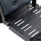 Barberstoel Gabbiano Francesco grafiet met geborsteld frame voor professionele kapsalon en barbershop, tweede categorie Barberstoel Gabbiano Francesco grafiet met geborsteld frame voor professionele kapsalon en barbershop, tweede categorie