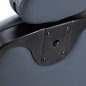 Barberstoel Gabbiano Francesco grafiet met geborsteld frame voor professionele kapsalon en barbershop, tweede categorie Barberstoel Gabbiano Francesco grafiet met geborsteld frame voor professionele kapsalon en barbershop, tweede categorie
