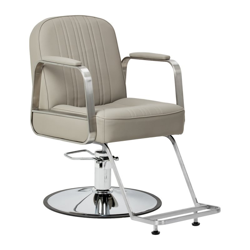 Professionele kappersstoel Gabbiano Acri beige voor comfortabel werken in een kapsalon, barbershop en beautystudio Professionele kappersstoel Gabbiano Acri beige voor comfortabel werken in een kapsalon, barbershop en beautystudio