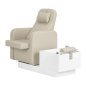 Professionele pedicurestoel Sillon Elysia SPA crème voor comfortabel werken in kapsalon, praktijk en beautystudio