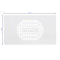 Cosmetic desk MOMO L03 with dust absorber