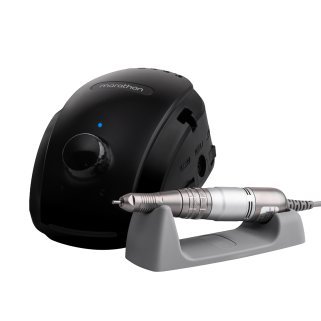 Professionele nagelfrees Saeyang Marathon 3 Champion NEW zwart + H200 voor nagelstudio en beautysalon, professioneel gebruik