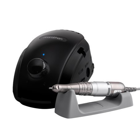 Professionele nagelfrees Saeyang Marathon 3 Champion NEW zwart + H200 voor nagelstudio en beautysalon, professioneel gebruik