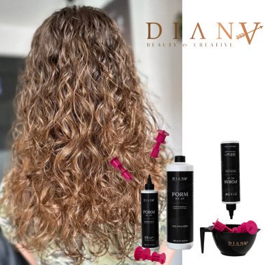 FORM me UP organic hair restructuring - 01 permanent wave for natural hair 300 ml