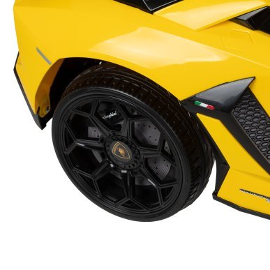 Kinderkappersstoel in autovorm Gabbiano Lamborghini voor kapsalon, barber en beauty studio met comfortabele klantpositie