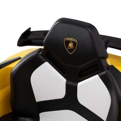Kinderkappersstoel in autovorm Gabbiano Lamborghini voor kapsalon, barber en beauty studio met comfortabele klantpositie