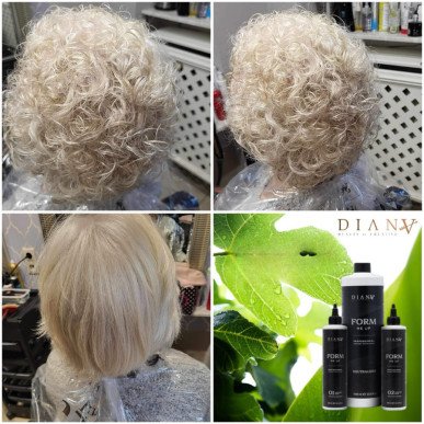 FORM me UP organic Curl & Wave Perm - 02 permanent wave for colored, highlighted and sensitive hair 300 ml
