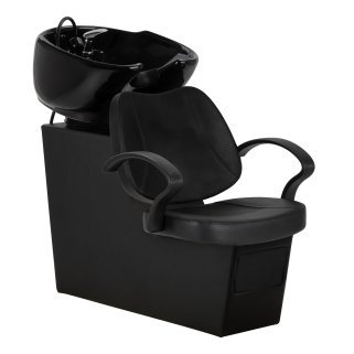 Hairdressing wash unit Hair System Borneo black