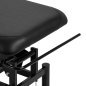 Professionele elektrische massagetafel Azzurro 684A met 1 motor, zwart, voor massage, salon, SPA en fysiotherapie
