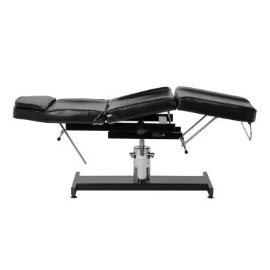 Professionele hydraulische tattoo stoel Pro Ink 210DH zwart met wiegfunctie voor salon, studio en specialistisch gebruik