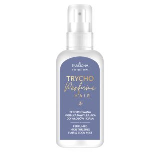 Hydraterende haar- en lichaamsmist Farmona TRYCHO PERFUME 50 ml voor verzorging met zoete oriëntaals-houtachtige geur