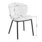 Chair 4Rico Linea white Chair 4Rico Linea white