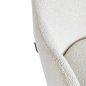 Comfortabele stoel 4Rico Intra wit met sherpa bekleding voor kapsalon, receptie, wachtruimte, kantoor of interieur Comfortabele stoel 4Rico Intra wit met sherpa bekleding voor kapsalon, receptie, wachtruimte, kantoor of interieur