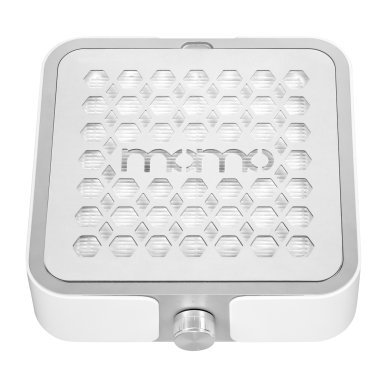 Professionele stofafzuiger en nagelfrees set MOMO P30 60W wit + EXO Silent SX7 48W voor manicure en pedicure