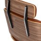 Hairdressing chair Gabbiano Florencja in brown with a black base
