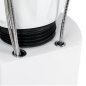 Hairdressing wash unit Gabbiano Florencja white Hairdressing wash unit Gabbiano Florencja white