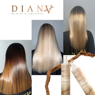 Glossy Power set step 1 300ml + step 2 300ml