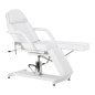 Hydraulic pedicure beauty chair Sillon 210 with rocking function and split footrest white Hydraulic pedicure beauty chair Sillon 210 with rocking function and split footrest white