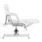 Hydraulic pedicure beauty chair Sillon 210 with rocking function and split footrest white Hydraulic pedicure beauty chair Sillon 210 with rocking function and split footrest white