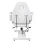 Hydraulic pedicure beauty chair Sillon 210 with rocking function and split footrest white Hydraulic pedicure beauty chair Sillon 210 with rocking function and split footrest white