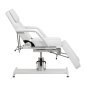 Hydraulic cosmetic chair Sillon 210 with cradle white Hydraulic cosmetic chair Sillon 210 with cradle white