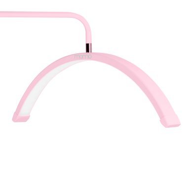 Professionele behandellamp MOMO MX6 GLOW roze 36 W met schaduwvrij LED-licht voor wimpers, beauty, make-up, foto en video