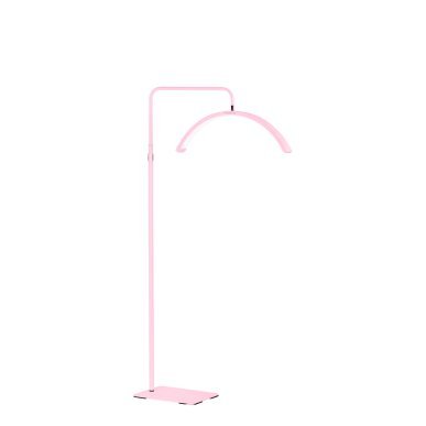 Professionele behandellamp MOMO MX6 GLOW roze 36 W met schaduwvrij LED-licht voor wimpers, beauty, make-up, foto en video
