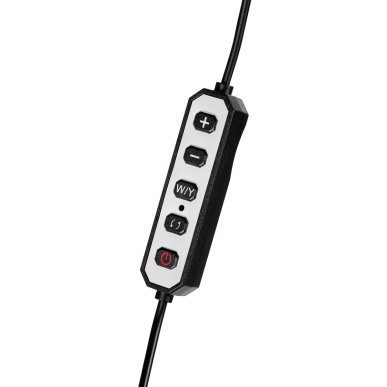 Professionele behandellamp MOMO MX6 GLOW roze 36 W met schaduwvrij LED-licht voor wimpers, beauty, make-up, foto en video