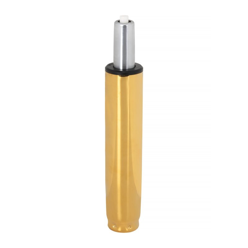 Gasveer voor schoonheidssalonkruk, medium goud, vervangbare hoogteverstelling van ±13 cm voor ergonomisch werken in de salon