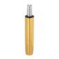 Gasveer voor schoonheidssalonkruk, medium goud, vervangbare hoogteverstelling van ±13 cm voor ergonomisch werken in de salon