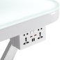 Electric grooming table PAW 3 with lighting, white