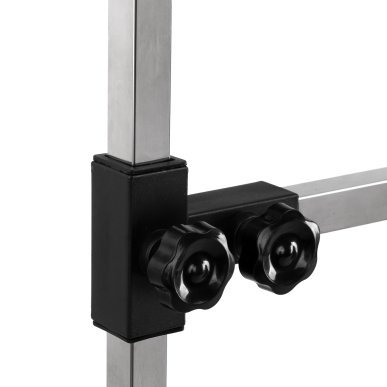 Elektrische trimtafel PAW 3 met verlichting, wit, voor professionele hondentrimsalons en ergonomische vachtverzorging