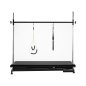 Elektrische trimtafel PAW 1 zwart met hoogteverstelling 22-85 cm en voetbediening voor professionele hondentrimsalon