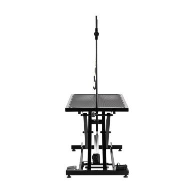 Elektrische trimtafel PAW 1 zwart met hoogteverstelling 22-85 cm en voetbediening voor professionele hondentrimsalon