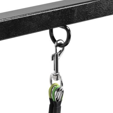 Elektrische trimtafel PAW 1 zwart met hoogteverstelling 22-85 cm en voetbediening voor professionele hondentrimsalon