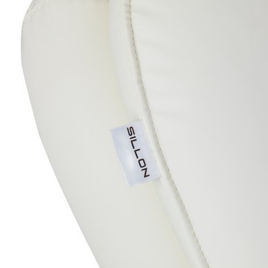 Elektrische cosmetische behandelstoel Sillon Cloud met 3 motoren, crèmekleurig, professioneel voor beautysalons