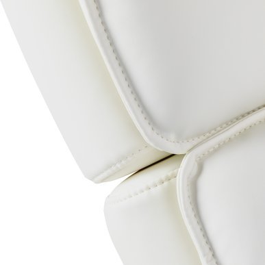 Elektrische cosmetische behandelstoel Sillon Cloud met 3 motoren, crèmekleurig, professioneel voor beautysalons