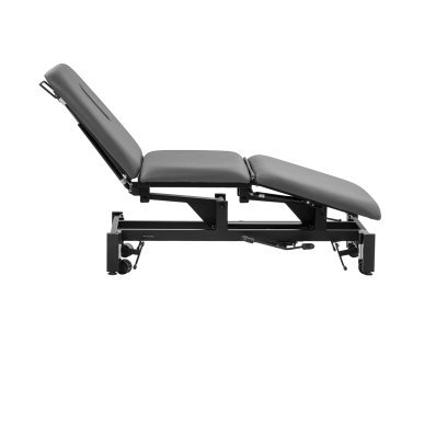 Hydraulische behandeltafel voor massage en fysiotherapie BALANCE Solidum 3 grijs voor professioneel gebruik in de praktijk