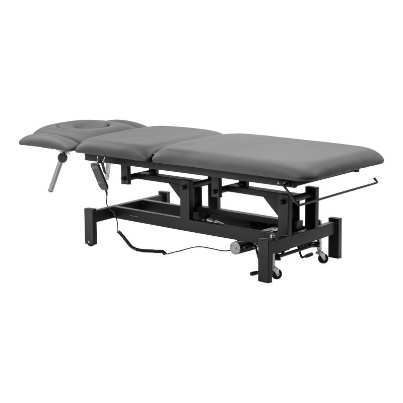 Elektrische behandeltafel Balance Eso 5 voor massage en fysiotherapie met hoogteverstelling en Pivot-functie, grijs Elektrische behandeltafel Balance Eso 5 voor massage en fysiotherapie met hoogteverstelling en Pivot-functie, grijs